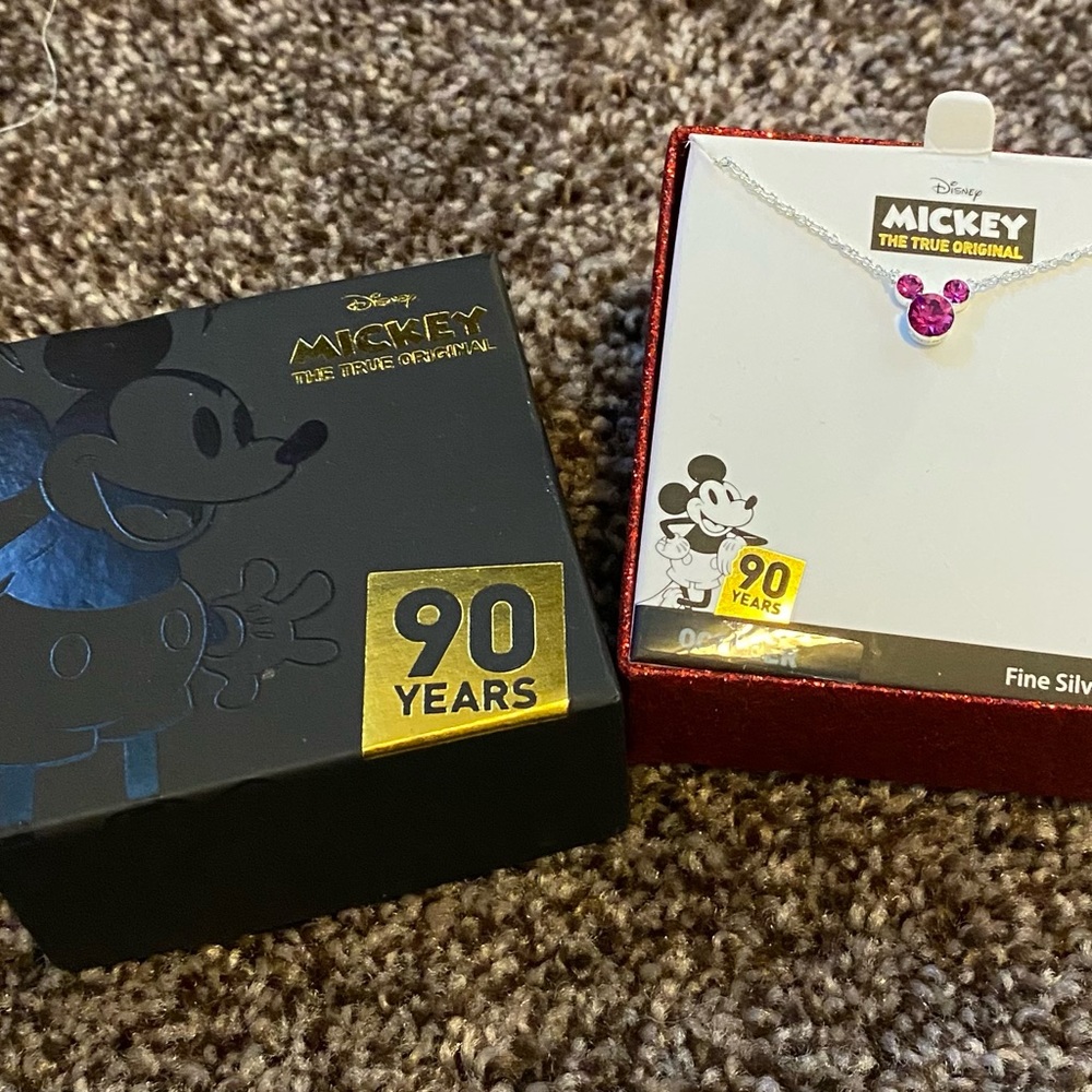 Disney Mickey Mouse October necklace